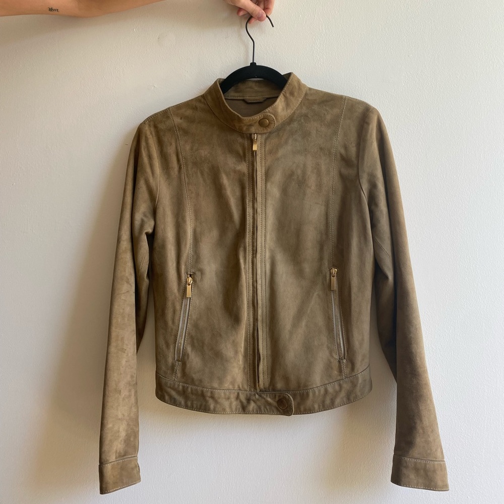 SUEDE LEATHER JACKET